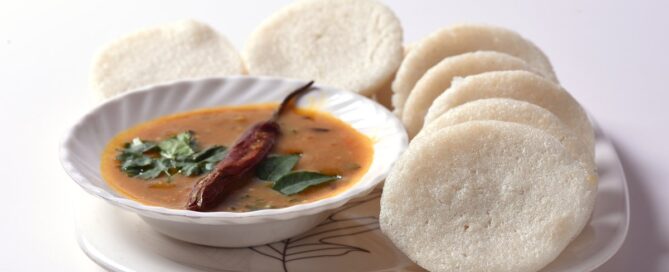 Tamil dish - Idly