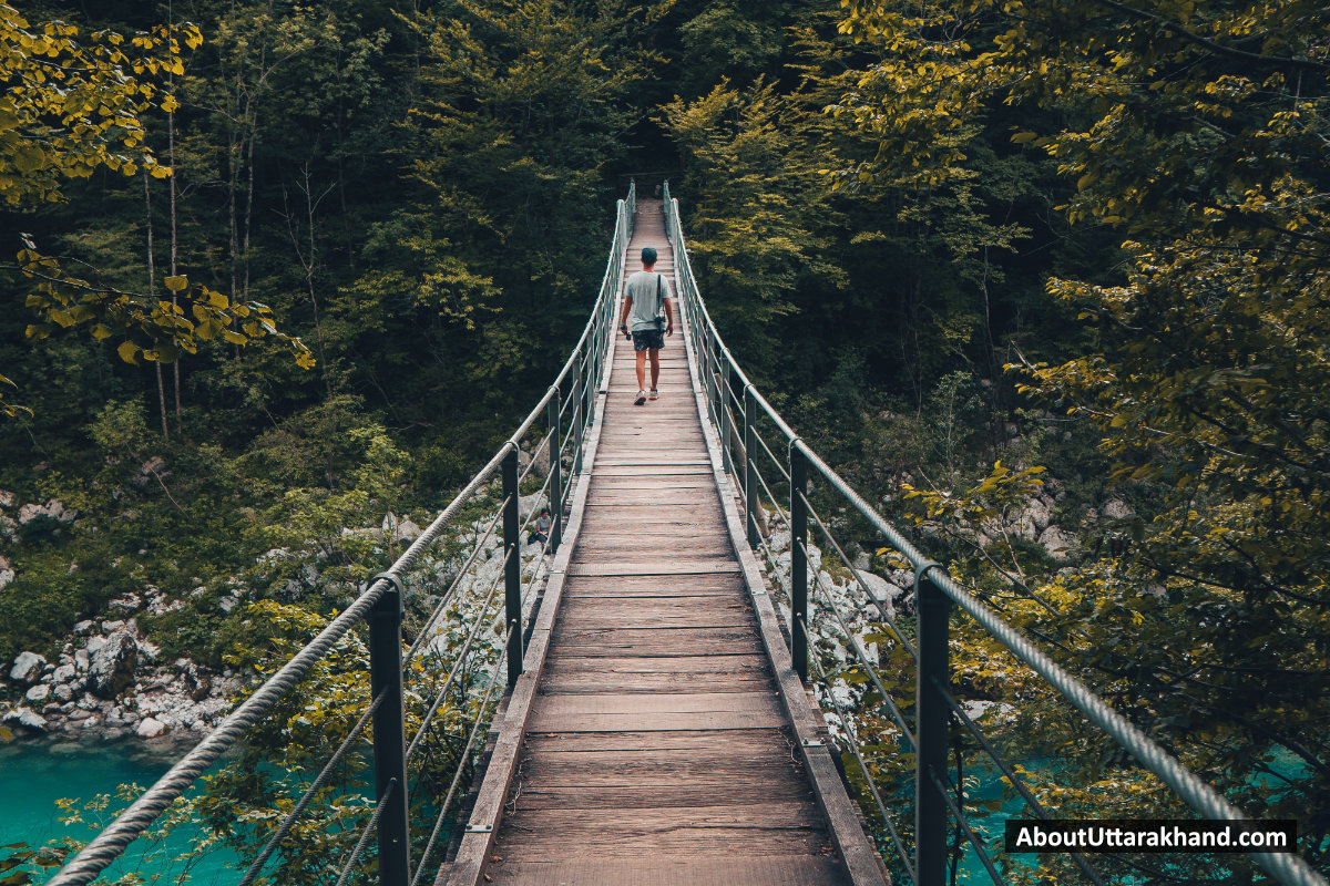 Suspension Bridge - About Uttarakhand