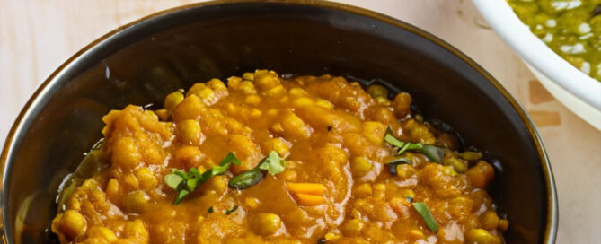 Uttarakhand dish - Mixed Bhaddu Dal