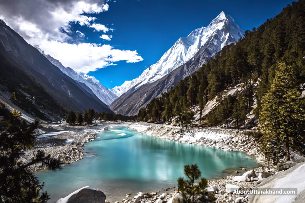 Stunning Gangotri Glacier