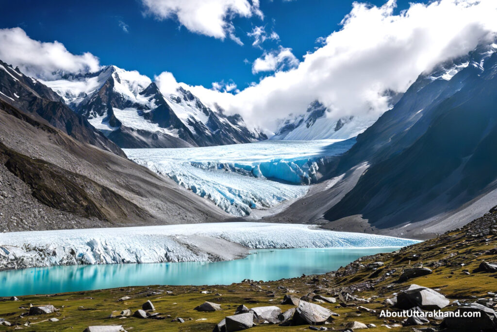 Stunning Milam Glacier