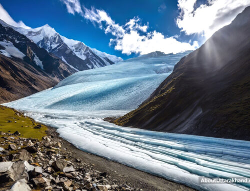 Stunning Namik Glacier