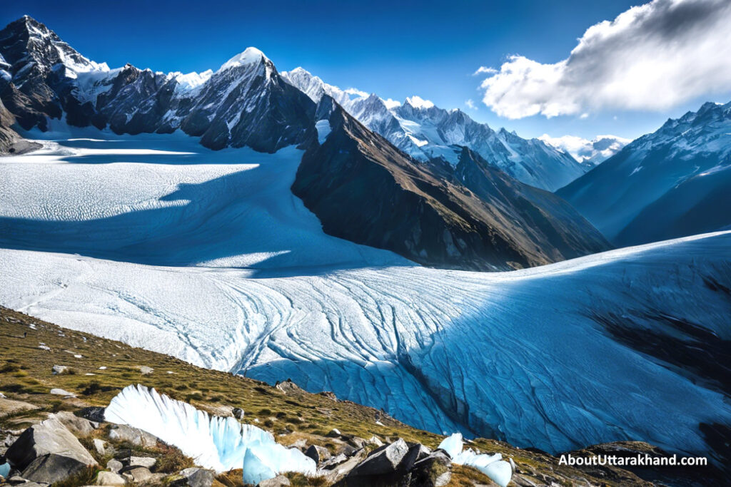 Stunning Satopanth Glacier