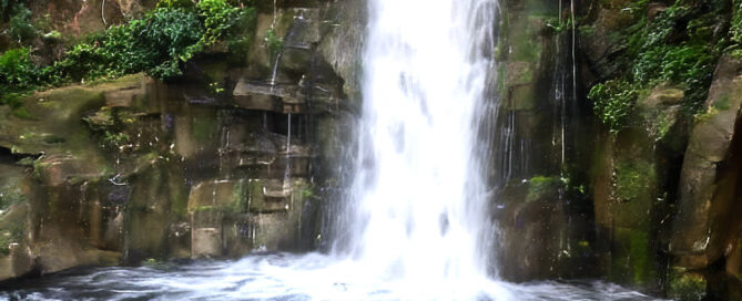 Neergarh Waterfall in Uttarakhand, India