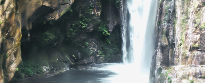 Patna Waterfall in Uttarakhand, India